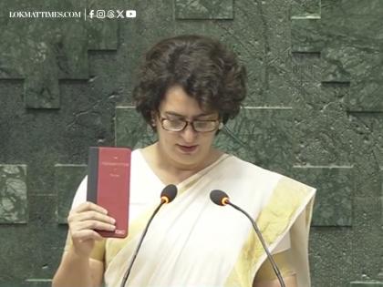 Priyanka Gandhi Takes Oath As Lok Sabha MP From Wayanad (Watch Video)