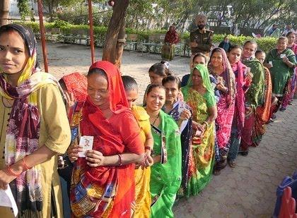 Gujarat records 18.95% voter turnout till 11am in first phase of voting | Gujarat records 18.95% voter turnout till 11am in first phase of voting