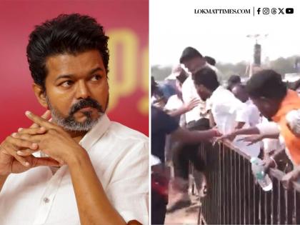 Puducherry: Stampede Threat Looms at TVK Chief Vijay’s Rally as Crowds Break Barricades; His First Event Since Karur Tragedy (Watch Video) | Puducherry: Stampede Threat Looms at TVK Chief Vijay’s Rally as Crowds Break Barricades; His First Event Since Karur Tragedy (Watch Video) Puducherry: Stampede Threat Looms at TVK Chief Vijay’s Rally as Crowds Break Barricades; His First Event Since Karur Tragedy (Watch Video) | Puducherry: Stampede Threat Looms at TVK Chief Vijay’s Rally as Crowds Break Barricades; His First Event Since Karur Tragedy (Watch Video)