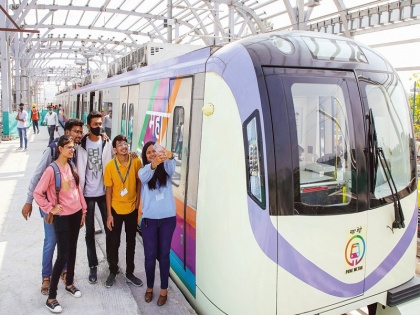 Good News for Punekars: Pune Metro's Ruby Hall Clinic to Ramwadi Stretch Operational Soon; Details Inside | Good News for Punekars: Pune Metro's Ruby Hall Clinic to Ramwadi Stretch Operational Soon; Details Inside
