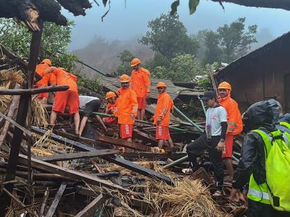 Raigad landslide: Search and rescue operation resumes on 4th day | Raigad landslide: Search and rescue operation resumes on 4th day