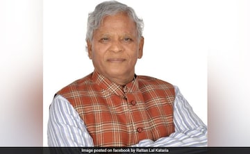 BJP MP from Ambala, Rattan Lal Kataria, dies at 72 | BJP MP from Ambala, Rattan Lal Kataria, dies at 72