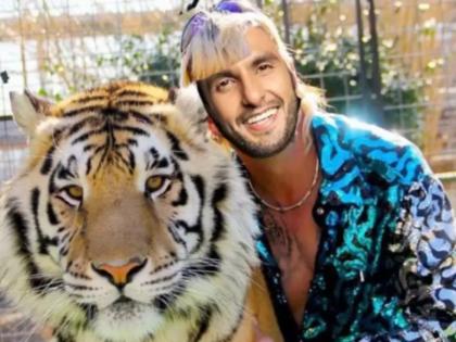 Ranveer Singh's picture as Tiger King's Joe Exotic is unmissable | Ranveer Singh's picture as Tiger King's Joe Exotic is unmissable