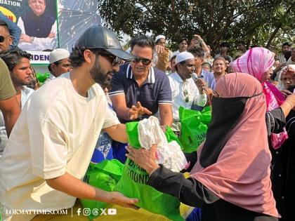 Actor Raghav Juyal Distributes Foodgrains to the Needy in Dharavi During the Holy Month of Ramazan | Actor Raghav Juyal Distributes Foodgrains to the Needy in Dharavi During the Holy Month of Ramazan Actor Raghav Juyal Distributes Foodgrains to the Needy in Dharavi During the Holy Month of Ramazan | Actor Raghav Juyal Distributes Foodgrains to the Needy in Dharavi During the Holy Month of Ramazan