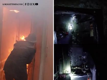 Thane: Man Injured After Fire Breaks Out in Flat at 10-Storey Building in Wagle Estate (Watch Video) | Thane: Man Injured After Fire Breaks Out in Flat at 10-Storey Building in Wagle Estate (Watch Video) Thane: Man Injured After Fire Breaks Out in Flat at 10-Storey Building in Wagle Estate (Watch Video) | Thane: Man Injured After Fire Breaks Out in Flat at 10-Storey Building in Wagle Estate (Watch Video)