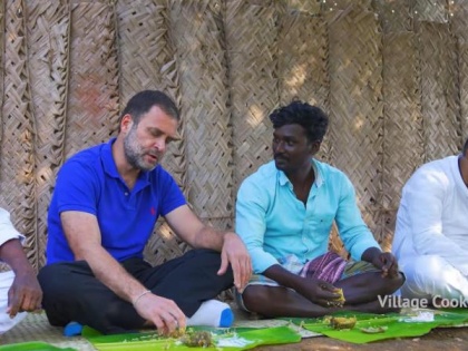Rahul Gandhi makes an appearance on popular cooking show, prepares mushroom biryani | Rahul Gandhi makes an appearance on popular cooking show, prepares mushroom biryani