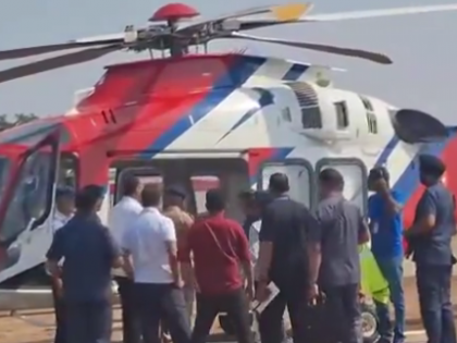 Maharashtra Election: Rahul Gandhi’s Helicopter Checked by EC Officials in Amravati Amid Bag-Check Row (Watch Video)