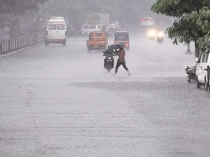 Heavy rain expected in Vidarbha today; orange and yellow alerts issued, check details here | Heavy rain expected in Vidarbha today; orange and yellow alerts issued, check details here