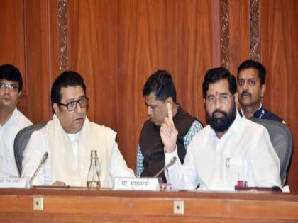 MNS chief Raj Thackeray and CM Eknath Shinde hold talks on toll issues in state | MNS chief Raj Thackeray and CM Eknath Shinde hold talks on toll issues in state