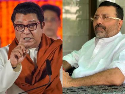 Raj Thackeray Reacts Strongly to BJP MP Nishikant Dubey's Remarks, Says ‘Dube Dube Ke Marenge’ at Mira-Bhayandar Rally (Watch Video) | Raj Thackeray Reacts Strongly to BJP MP Nishikant Dubey's Remarks, Says ‘Dube Dube Ke Marenge’ at Mira-Bhayandar Rally (Watch Video)