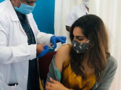 Ram Charan's wife Upasana gets vaccinated for COVID-19 says, do not hesitate it's safe | Ram Charan's wife Upasana gets vaccinated for COVID-19 says, do not hesitate it's safe
