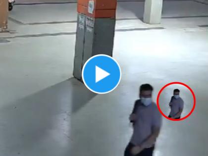 Rameshwaram Cafe Blast Case: NIA Releases CCTV Footage of Suspect Roaming Around in Parking Area; Watch | Rameshwaram Cafe Blast Case: NIA Releases CCTV Footage of Suspect Roaming Around in Parking Area; Watch