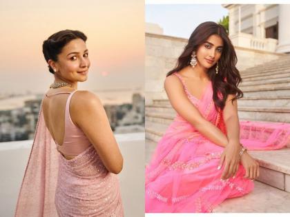 Alia Bhatt to Pooja Hegde: Bollywood Actresses Who’ll Inspire Your Perfect Pink Look This Navratri