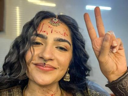 Rukmini Vasanth Reveals Her Transformation into Kanakavathi in New BTS Post from Kantara Chapter 1 | Rukmini Vasanth Reveals Her Transformation into Kanakavathi in New BTS Post from Kantara Chapter 1 Rukmini Vasanth Reveals Her Transformation into Kanakavathi in New BTS Post from Kantara Chapter 1 | Rukmini Vasanth Reveals Her Transformation into Kanakavathi in New BTS Post from Kantara Chapter 1