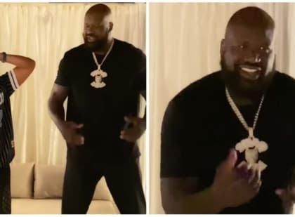 Ranveer Singh shakes a leg with NBA legend Shaquille O’Neal on his song Khalibali | Ranveer Singh shakes a leg with NBA legend Shaquille O’Neal on his song Khalibali Ranveer Singh shakes a leg with NBA legend Shaquille O’Neal on his song Khalibali | Ranveer Singh shakes a leg with NBA legend Shaquille O’Neal on his song Khalibali