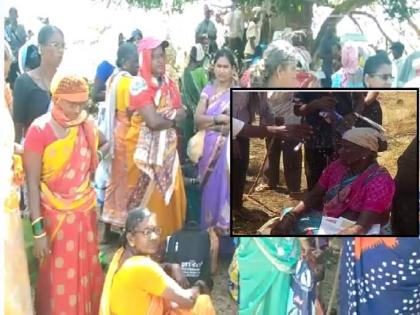 Ratnagiri: Heat stroke hits protesting women at Barsu refinery project site | Ratnagiri: Heat stroke hits protesting women at Barsu refinery project site