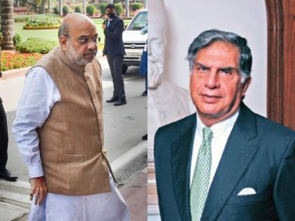 Ratan Tata Funeral: Amit Shah to Pay Final Respects on Behalf of the Government In Worli