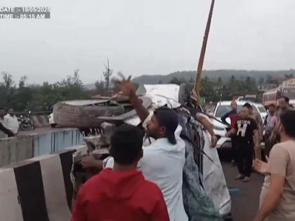 Mumbai-Goa Highway Accident: 5 Dead After Car Plunges Into Jagbudi River in Ratnagiri | Mumbai-Goa Highway Accident: 5 Dead After Car Plunges Into Jagbudi River in Ratnagiri Mumbai-Goa Highway Accident: 5 Dead After Car Plunges Into Jagbudi River in Ratnagiri | Mumbai-Goa Highway Accident: 5 Dead After Car Plunges Into Jagbudi River in Ratnagiri