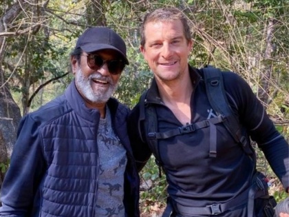 Rajnikanth thanks Bear Grylls for a unforgettable shooting experience for Man vs Wild | Rajnikanth thanks Bear Grylls for a unforgettable shooting experience for Man vs Wild