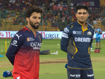 RCB vs GT, IPL 2025: Gujarat Titans Win Toss, Elect to Bowl First Against Royal Challengers Bengaluru; Check Playing XIs | RCB vs GT, IPL 2025: Gujarat Titans Win Toss, Elect to Bowl First Against Royal Challengers Bengaluru; Check Playing XIs