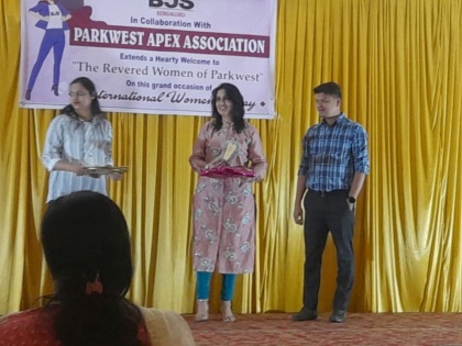 Pink City Jaipur Journo Anubha conferred with Bharatiya Jain Sanghatan Bengaluru Chapter's Woman Achiever Award 2022 | Pink City Jaipur Journo Anubha conferred with Bharatiya Jain Sanghatan Bengaluru Chapter's Woman Achiever Award 2022
