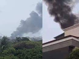 Fire breaks out at Mumbai's Juhu Residency Hotel, rescue operation underway! | Fire breaks out at Mumbai's Juhu Residency Hotel, rescue operation underway!