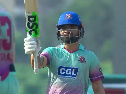 Rinku Singh Smashes 57 off 27 Balls in UP T20 League Clash Against Lucknow Falcons (VIDEO) | Rinku Singh Smashes 57 off 27 Balls in UP T20 League Clash Against Lucknow Falcons (VIDEO)