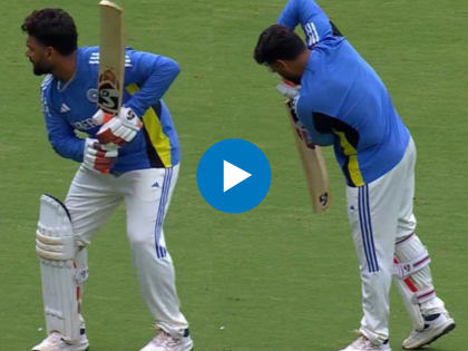 IND vs NZ, 1st Test: Rishabh Pant to Bat in Second Innings? Wicketkeeper Spotted Practicing During Tea Break After Knee Injury (Watch Video) | IND vs NZ, 1st Test: Rishabh Pant to Bat in Second Innings? Wicketkeeper Spotted Practicing During Tea Break After Knee Injury (Watch Video)