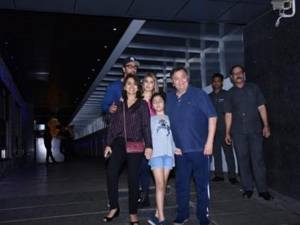 Rishi Kapoor's last family outing before his death with Neetu and Ranbir Kapoor in Mumbai is unmissable