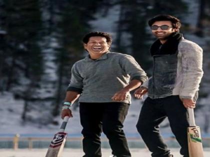 Neetu Kapoor shares a picture of Ranbir Kapoor playing cricket with Sachin Tendulkar and hopes COVID-19 gets kicked out soon | Neetu Kapoor shares a picture of Ranbir Kapoor playing cricket with Sachin Tendulkar and hopes COVID-19 gets kicked out soon Neetu Kapoor shares a picture of Ranbir Kapoor playing cricket with Sachin Tendulkar and hopes COVID-19 gets kicked out soon | Neetu Kapoor shares a picture of Ranbir Kapoor playing cricket with Sachin Tendulkar and hopes COVID-19 gets kicked out soon