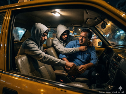 Mumbai Crime: Cab Driver Assaulted, Robbed of Rs 62,000 by Fake Passengers on Panvel Trip | Mumbai Crime: Cab Driver Assaulted, Robbed of Rs 62,000 by Fake Passengers on Panvel Trip