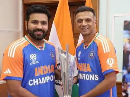 "My Coach Have Learnt So Much From You": Rohit Sharma Pens Emotional Farewell To Outgoing Coach Rahul Dravid | "My Coach Have Learnt So Much From You": Rohit Sharma Pens Emotional Farewell To Outgoing Coach Rahul Dravid