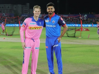 Rajasthan Royals win toss elect to field first, against in form Delhi Capitals | Rajasthan Royals win toss elect to field first, against in form Delhi Capitals