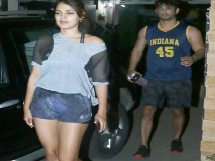 Last picture of Sushant Singh Rajput with rumoured girlfriend Rhea Chakraborty before his suicide goes viral | Last picture of Sushant Singh Rajput with rumoured girlfriend Rhea Chakraborty before his suicide goes viral
