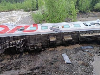 Russia Passenger Train Crash: 70 Injured After 9 Coaches Derail Amid Heavy Rains | Russia Passenger Train Crash: 70 Injured After 9 Coaches Derail Amid Heavy Rains Russia Passenger Train Crash: 70 Injured After 9 Coaches Derail Amid Heavy Rains | Russia Passenger Train Crash: 70 Injured After 9 Coaches Derail Amid Heavy Rains