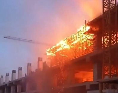 Gujarat: Massive Fire Breaks Out at Sabarmati Bullet Train Station in Ahmedabad | Gujarat: Massive Fire Breaks Out at Sabarmati Bullet Train Station in Ahmedabad Gujarat: Massive Fire Breaks Out at Sabarmati Bullet Train Station in Ahmedabad | Gujarat: Massive Fire Breaks Out at Sabarmati Bullet Train Station in Ahmedabad