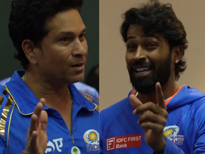 Hardik Pandya and Sachin Tendulkar Boost Mumbai Indians' Morale After Second IPL 2024 Defeat (Watch Video) | Hardik Pandya and Sachin Tendulkar Boost Mumbai Indians' Morale After Second IPL 2024 Defeat (Watch Video)