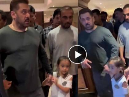 Watch: Salman Khan Protects Niece Ayat Sharma from Paparazzi and Crowd in Mumbai, Video Goes Viral | Watch: Salman Khan Protects Niece Ayat Sharma from Paparazzi and Crowd in Mumbai, Video Goes Viral Watch: Salman Khan Protects Niece Ayat Sharma from Paparazzi and Crowd in Mumbai, Video Goes Viral | Watch: Salman Khan Protects Niece Ayat Sharma from Paparazzi and Crowd in Mumbai, Video Goes Viral
