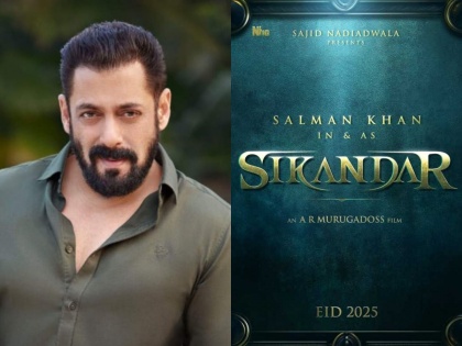 Salman Khan Announces 'Sikandar' with Sajid Nadiadwala and A.R. Murugadoss for Eid 2025 | Salman Khan Announces 'Sikandar' with Sajid Nadiadwala and A.R. Murugadoss for Eid 2025