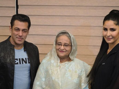 Salman Khan heaps praise on Bangladesh Prime Minister Sheikh Hasina | Salman Khan heaps praise on Bangladesh Prime Minister Sheikh Hasina