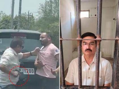Lucknow: Samajwadi Party Leader Vinod Mishra Beats Man With His Gun Butt On Road, Arrested After Video Goes Viral | Lucknow: Samajwadi Party Leader Vinod Mishra Beats Man With His Gun Butt On Road, Arrested After Video Goes Viral