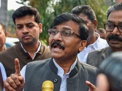 Sanjay Raut claims PM Modi's criticism of Congress during no-trust motion reply shows opposition party growing stronger | Sanjay Raut claims PM Modi's criticism of Congress during no-trust motion reply shows opposition party growing stronger