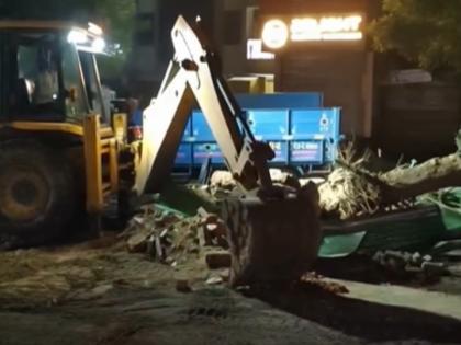 Ahmedabad Demolition: Four Dargahs, One Temple Demolished in Sarkhej Amid Heavy Police Deployment | Ahmedabad Demolition: Four Dargahs, One Temple Demolished in Sarkhej Amid Heavy Police Deployment Ahmedabad Demolition: Four Dargahs, One Temple Demolished in Sarkhej Amid Heavy Police Deployment | Ahmedabad Demolition: Four Dargahs, One Temple Demolished in Sarkhej Amid Heavy Police Deployment