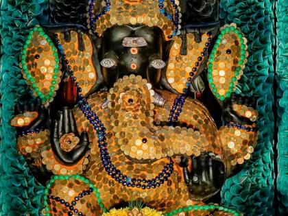 Renowned Ganapati Temple in the Garden City adorned with currency notes and coins worth Rs. 2.5 crores | Renowned Ganapati Temple in the Garden City adorned with currency notes and coins worth Rs. 2.5 crores