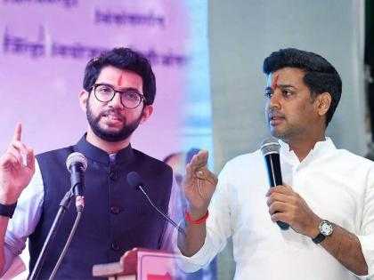 MP Shrikant Shinde responds to Aaditya Thackeray's accusation, dares him to discuss income sources | MP Shrikant Shinde responds to Aaditya Thackeray's accusation, dares him to discuss income sources