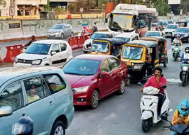 Pune: Bopodi traffic to get relief with new alternate routes | Pune: Bopodi traffic to get relief with new alternate routes Pune: Bopodi traffic to get relief with new alternate routes | Pune: Bopodi traffic to get relief with new alternate routes