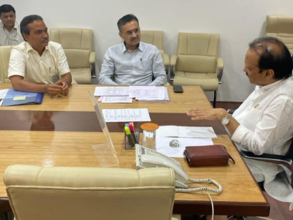 Ajit Pawar takes charge of finance ministry, engages in review meeting with key officials | Ajit Pawar takes charge of finance ministry, engages in review meeting with key officials