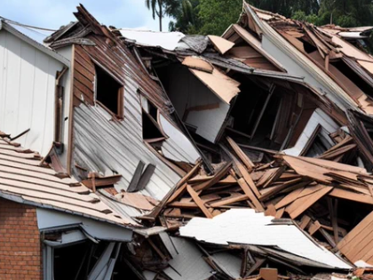 House collapse in Mumbai's Marine Lines leaves three injured | House collapse in Mumbai's Marine Lines leaves three injured House collapse in Mumbai's Marine Lines leaves three injured | House collapse in Mumbai's Marine Lines leaves three injured