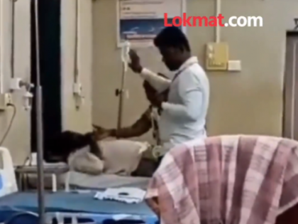 Watch: Snakebite patient's family engages in black magic ritual inside hospital in Palghar | Watch: Snakebite patient's family engages in black magic ritual inside hospital in Palghar