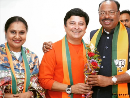 Bigg Boss Marathi fame Abhijeet Kelkar joins BJP | Bigg Boss Marathi fame Abhijeet Kelkar joins BJP